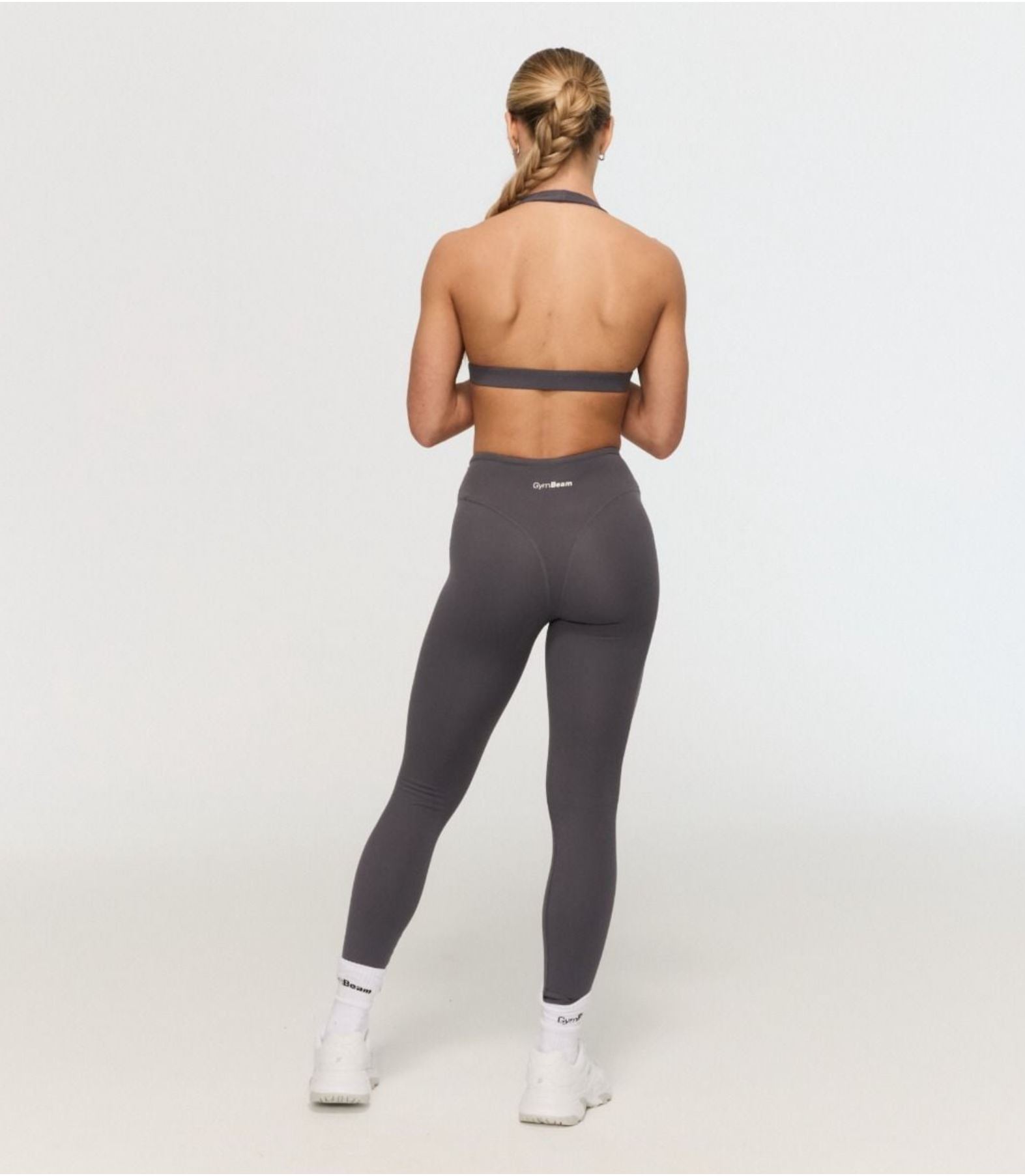 GymBeam FIERCE Leggings 100% Blickdicht Sportleggings schweißableitend & Körperformung