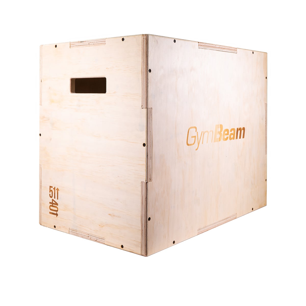 GymBeam Sprungbox PlyoBox aus Holz Trainingskiste bis 200 kg Tragegewicht