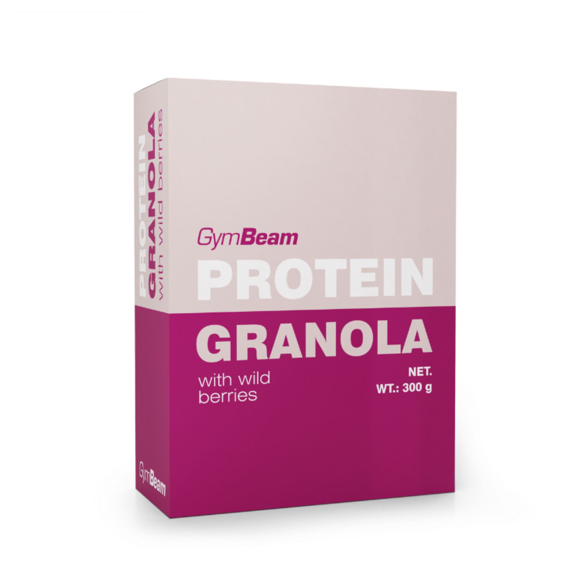 GymBeam Protein-Granola mit Waldbeeren-Geschmack 300 g