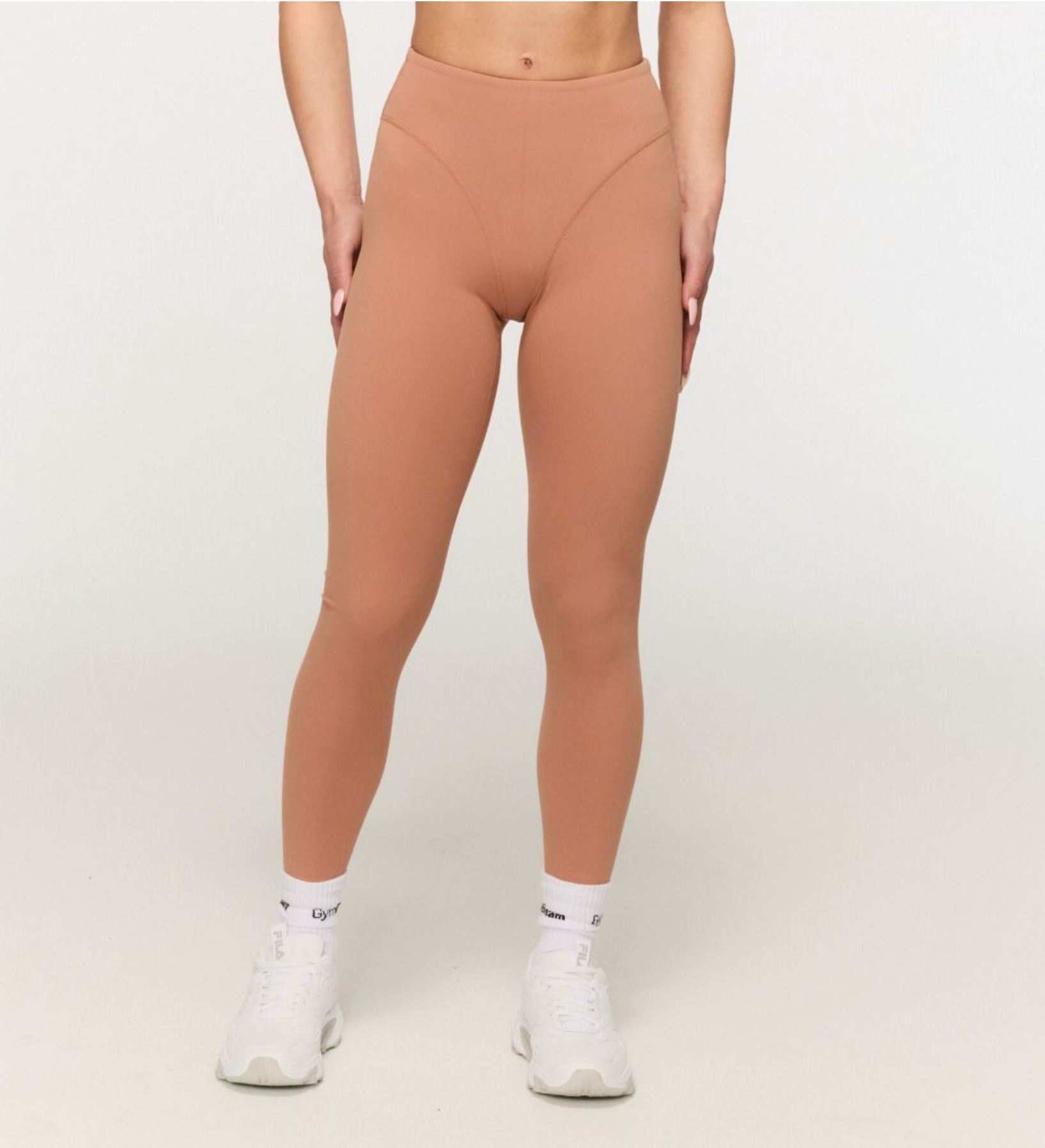 GymBeam FIERCE Leggings 100% Blickdicht Sportleggings schweißableitend & Körperformung