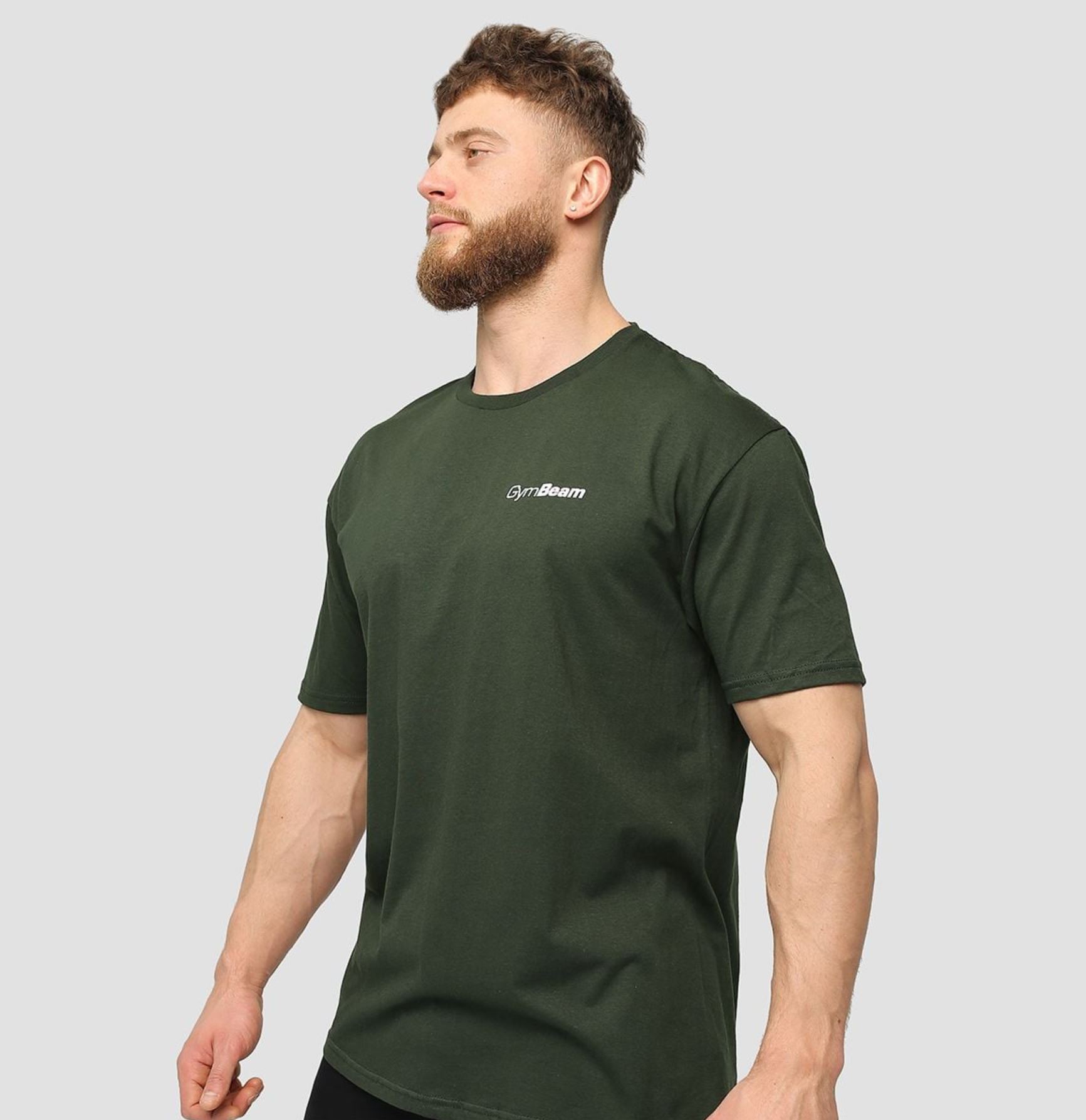 GymBeam Basic T-Shirt atmungsaktiv für Männer aus 100% Baumwolle
