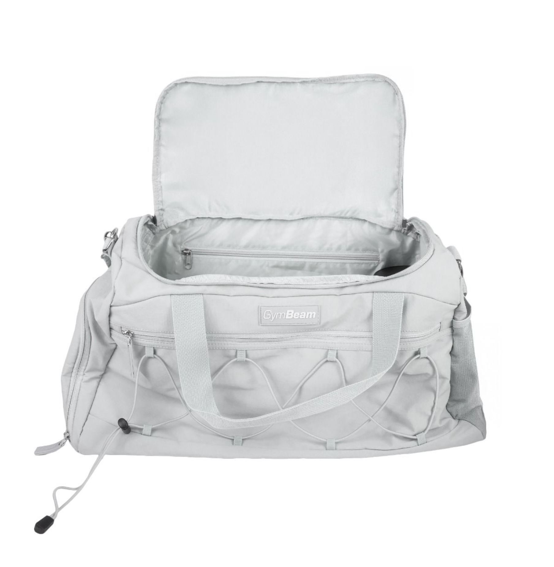 GymBeam AURA Duffle Sporttasche für das Fitnessstudio Farbe Mist 41,25 Liter