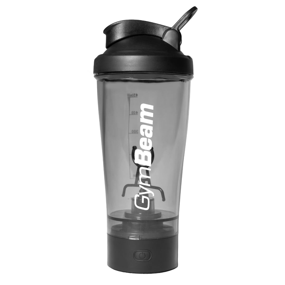 GymBeam elektrischer Shaker mit LED-Licht tragbarer Proteinshaker Elektro-Shaker 450 ml
