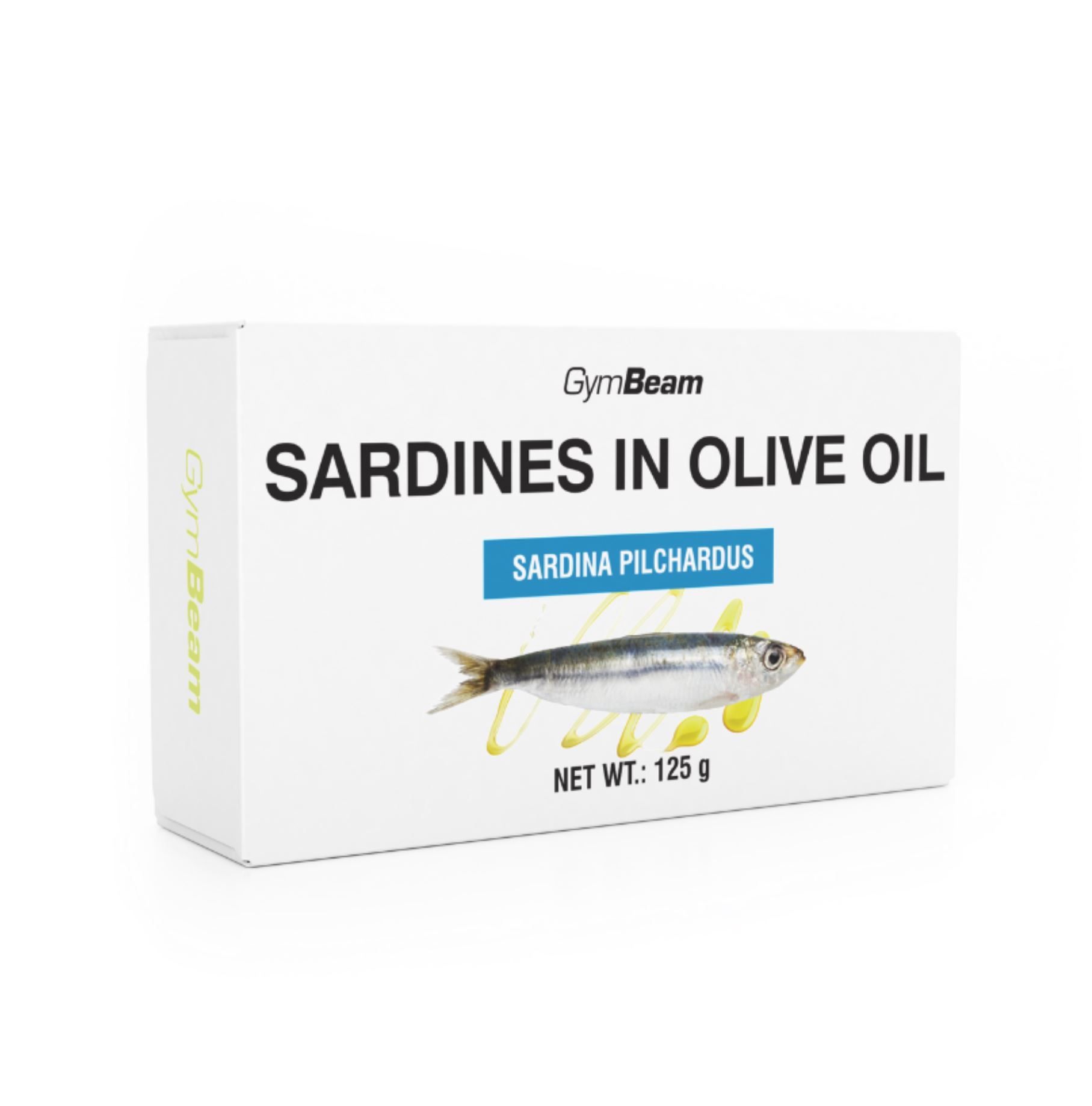 GymBeam Sardinen in Salzlake oder Olivenöl von der Küste Marokkos