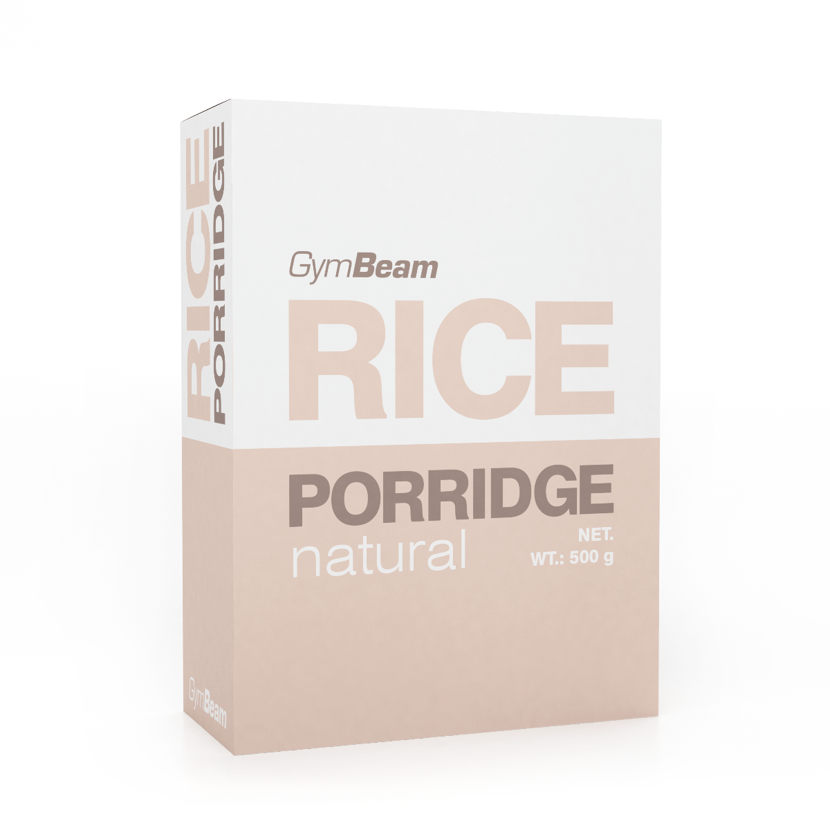 GymBeam Reis Porridge cremig für Veganer geeignet