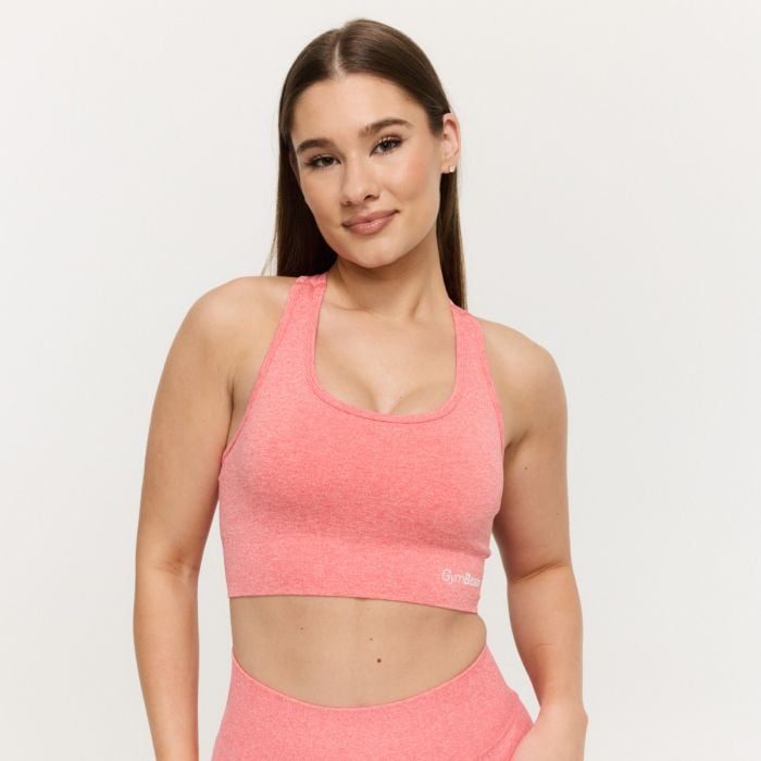 GymBeam Sport-BH FLO Bustier Trainings-BH mit Melange-Effekt