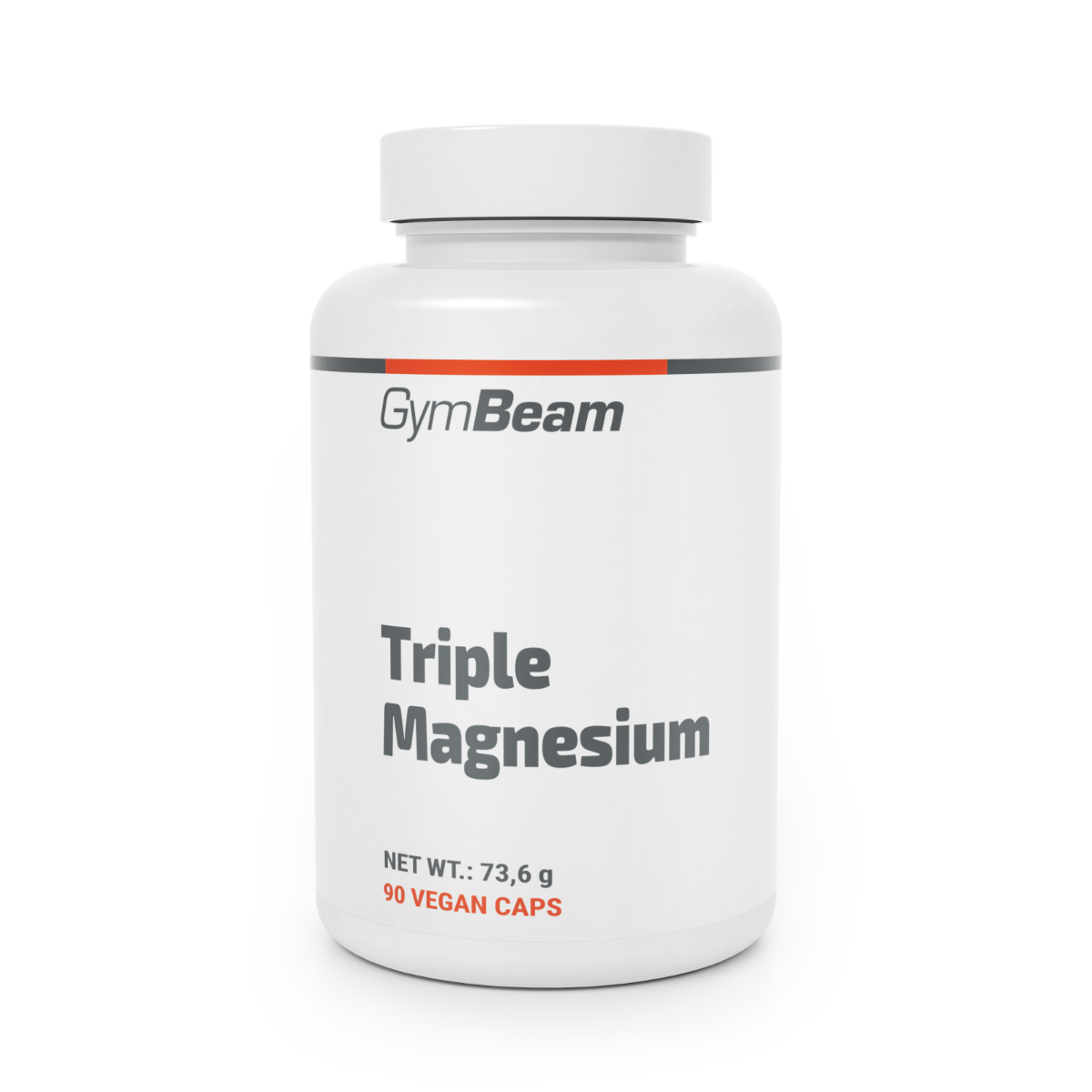 GymBeam Triple Magnesium 3 Magnesiumformen Premium Magnesiumkapseln 90 Kapseln