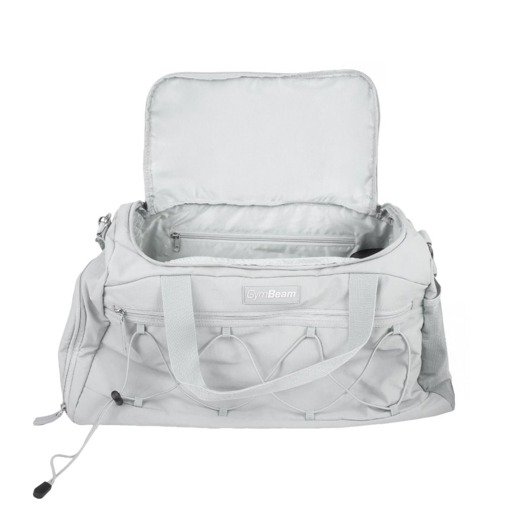 GymBeam AURA Duffle Sporttasche für das Fitnessstudio Farbe Mist 41,25 Liter