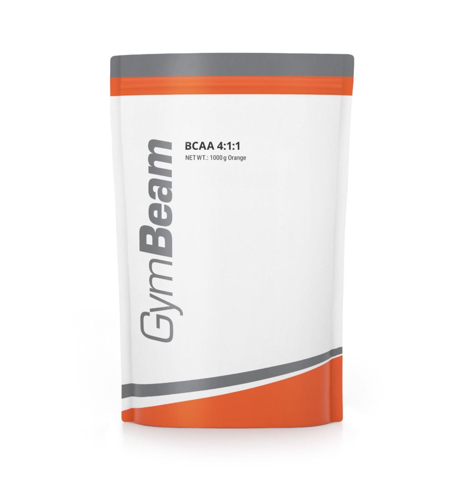 GymBeam BCAA 4:1:1 Instant laborgetestet rein pflanzlich in Pulverform Orange 1000 g