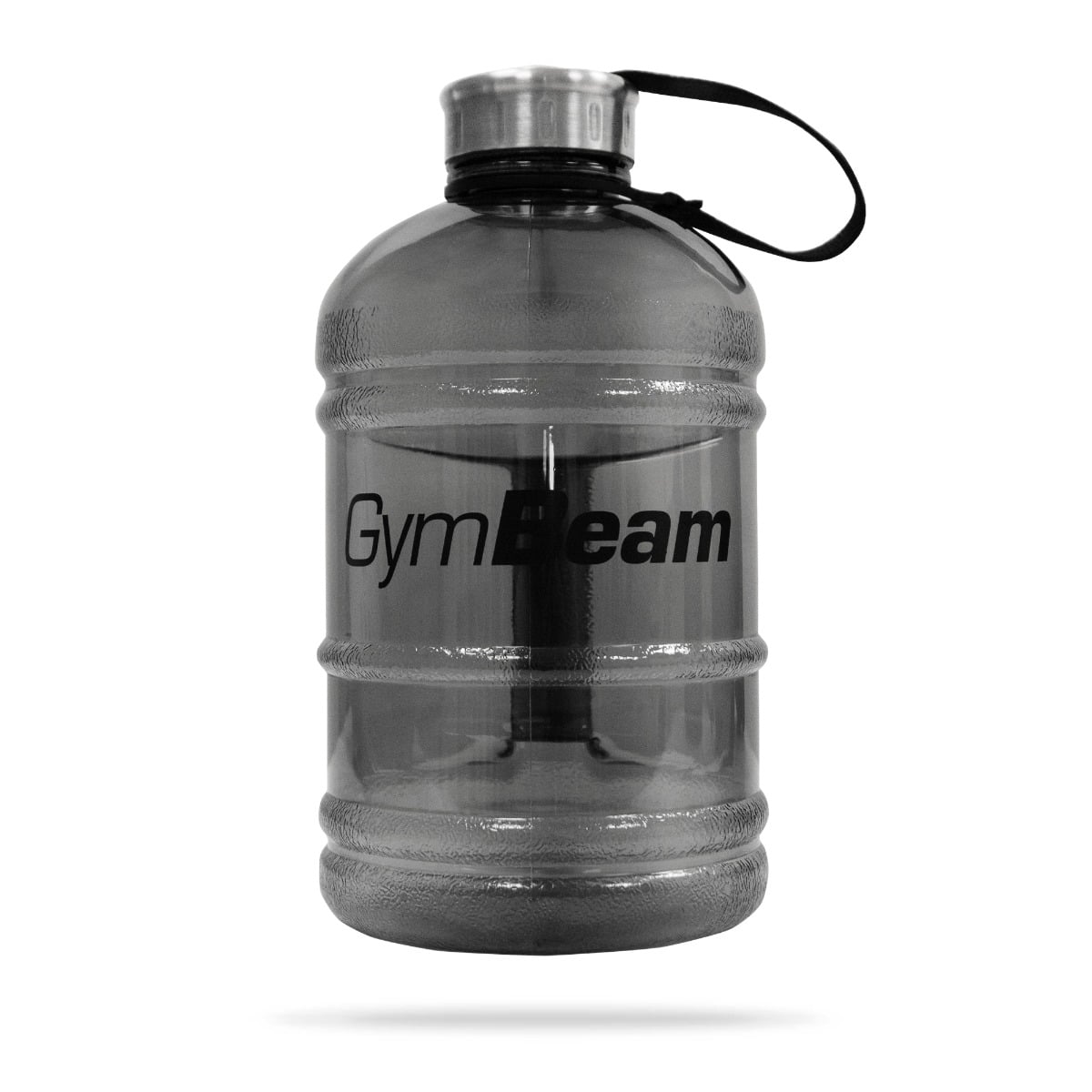 BeastPink Hydrator Trinkflasche Schwarz 1,89 Liter mit Griff Auslaufsicher von GymBeam