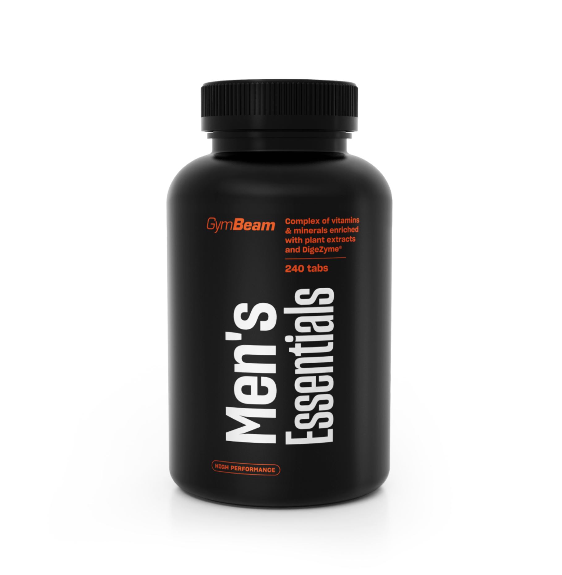GymBeam Men‘s Essentials Premium Multivitamin mit bis zu 27 Wirkstoffe