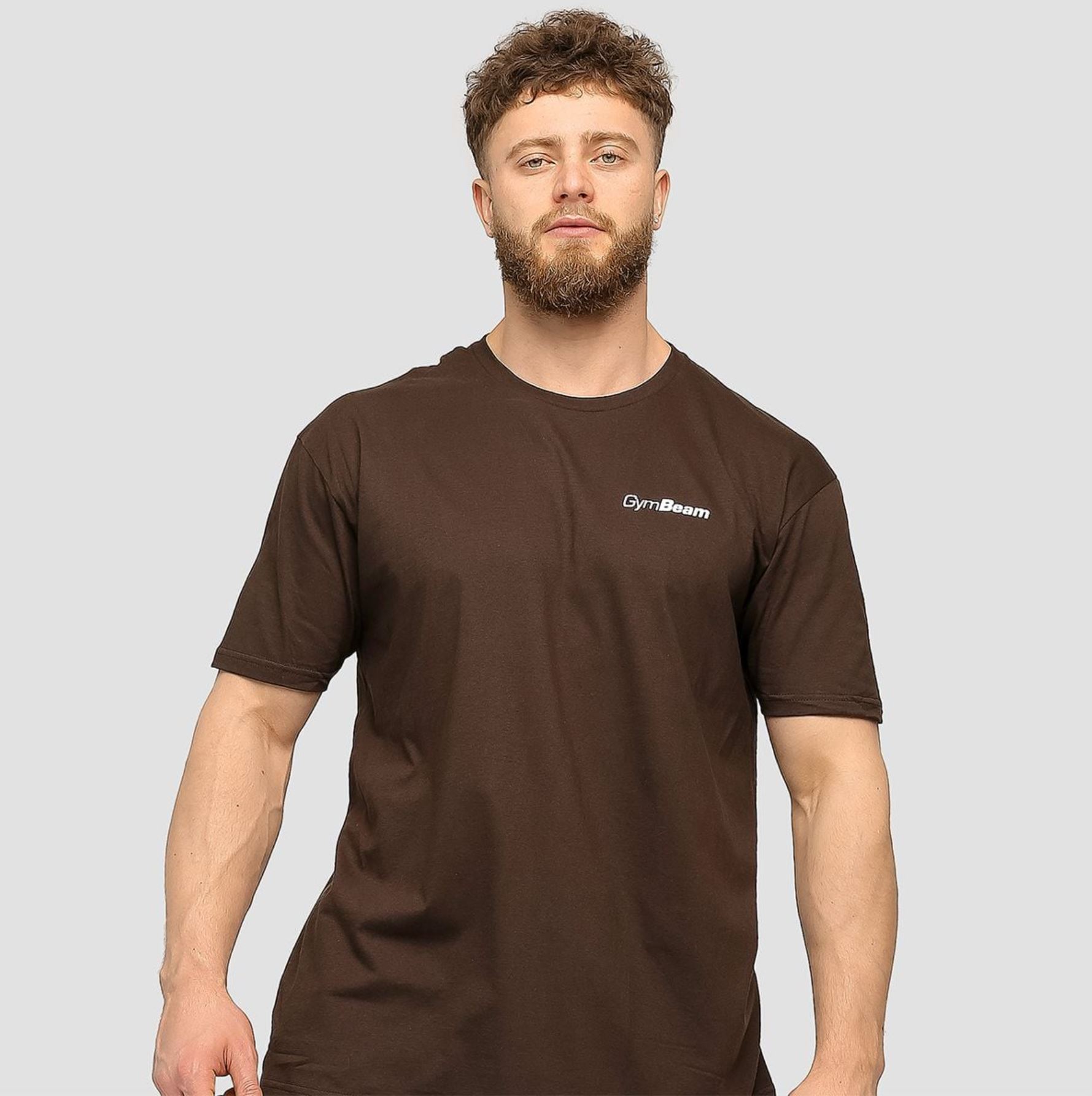 GymBeam Basic T-Shirt atmungsaktiv für Männer aus 100% Baumwolle
