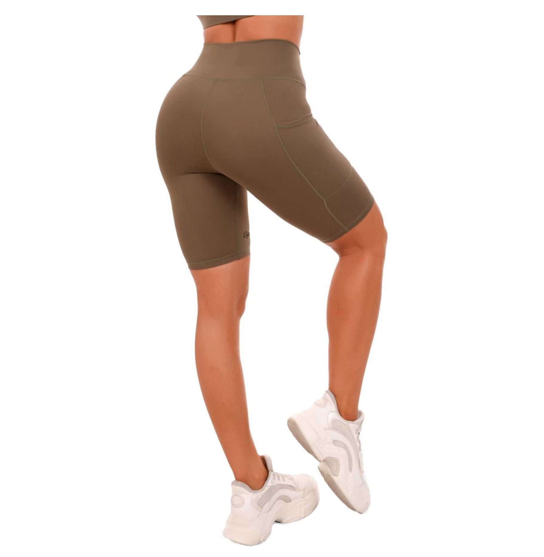 GymBeam Biker-Shorts mit Tasche Radlerhose für Frauen & Schweißabsorptionseigenschaften