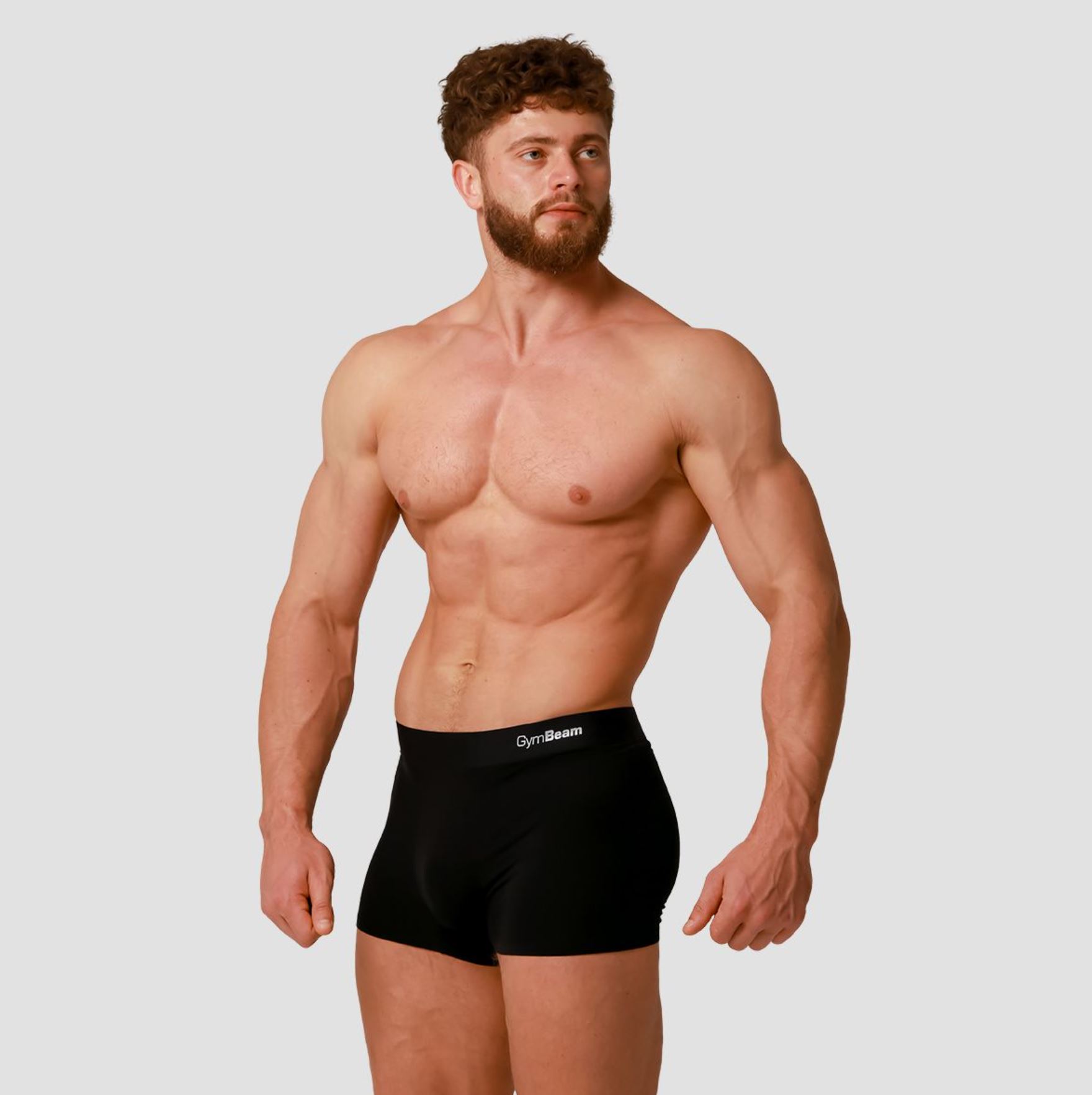 GymBeam Boxershorts Soft Sportunterhose mit Körperformung 2er-Pack