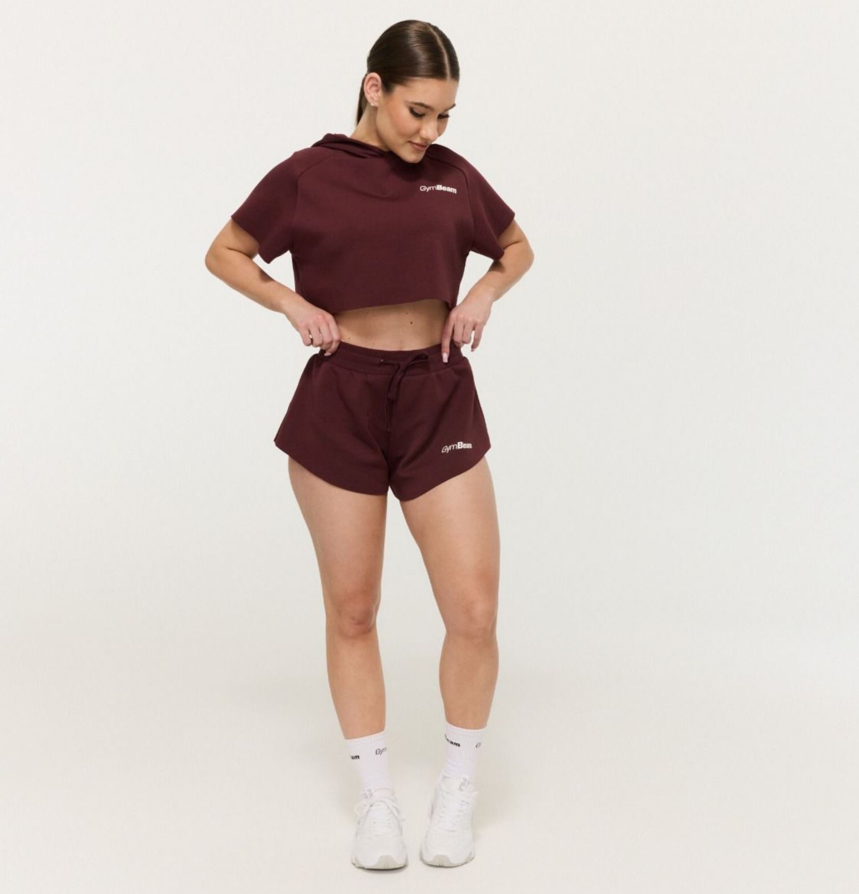 GymBeam Relay Shorts atmungsaktiv Sportshorts undurchsichtig