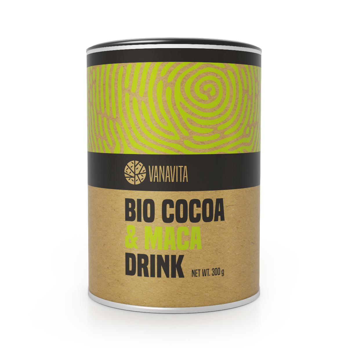 VanaVita BIO Kakao & Maca Drink Schokoladengetränk Vegan in Pulverform