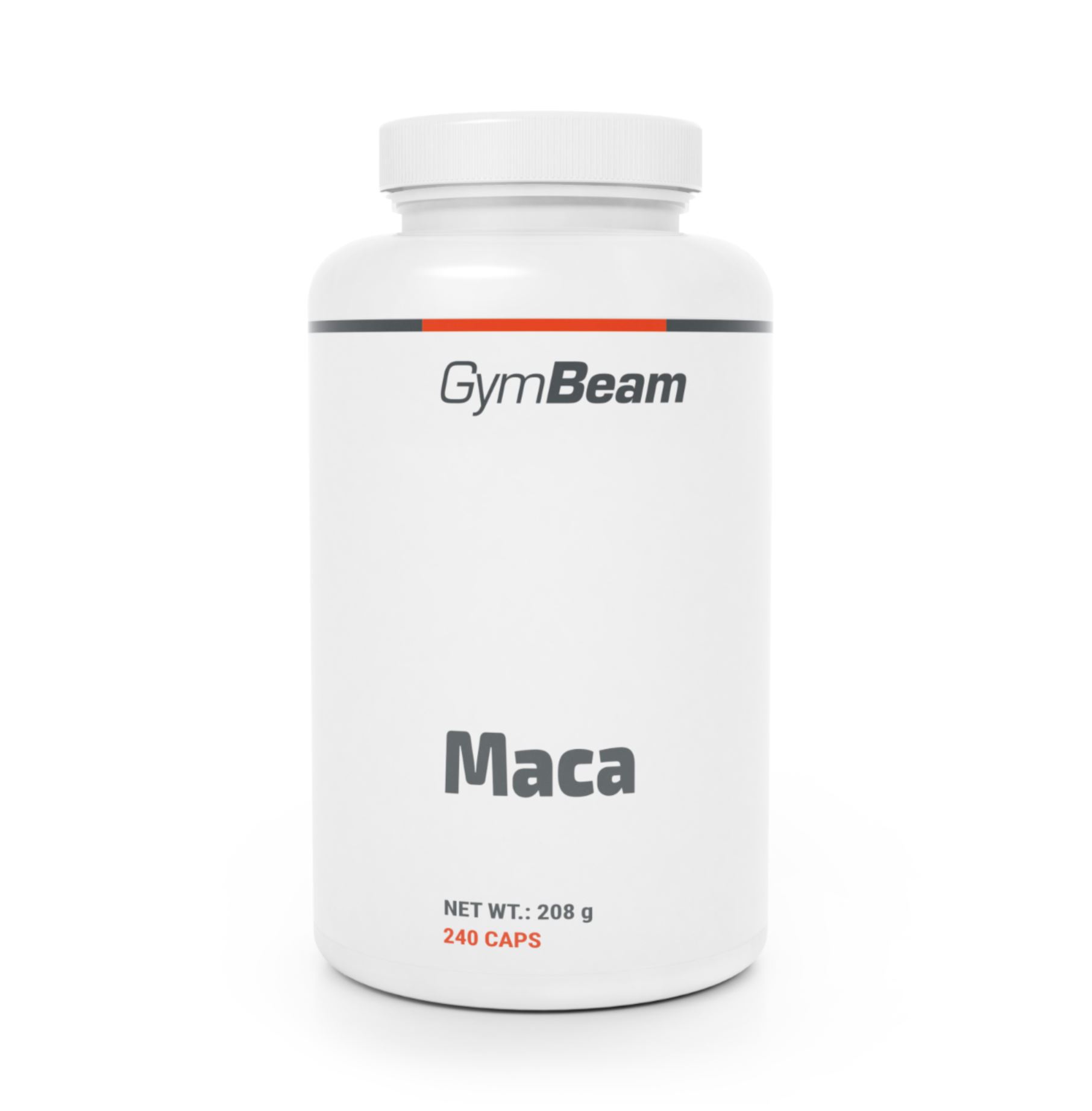 GymBeam Maca zur Förderung der Leistungssteigerung natürliches Aphrodisiakum 240 Kapseln