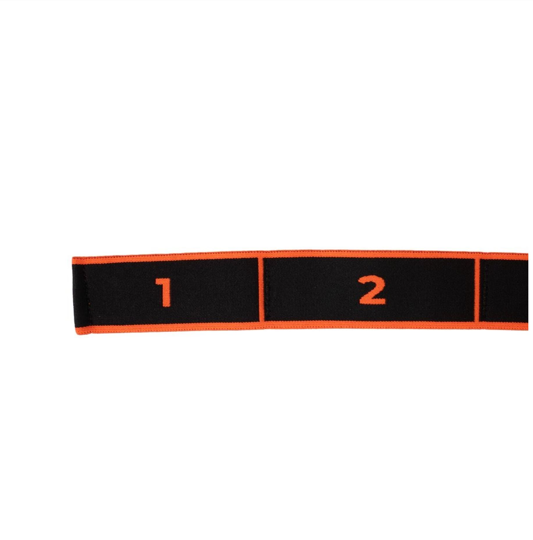 GymBeam Yoga Stretching Band mit 8 Schlaufen Widerstand 15-30 kg