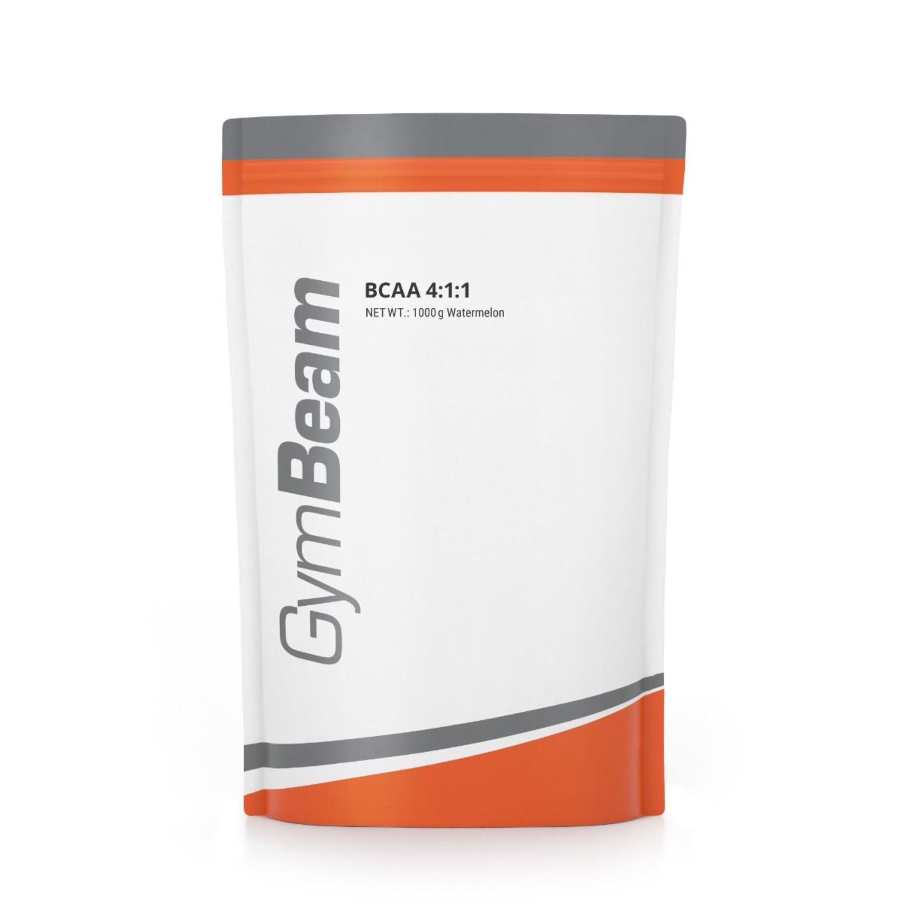 GymBeam BCAA 4:1:1 Instant laborgetestet rein pflanzlich in Pulverform Wassermelone 1000 g