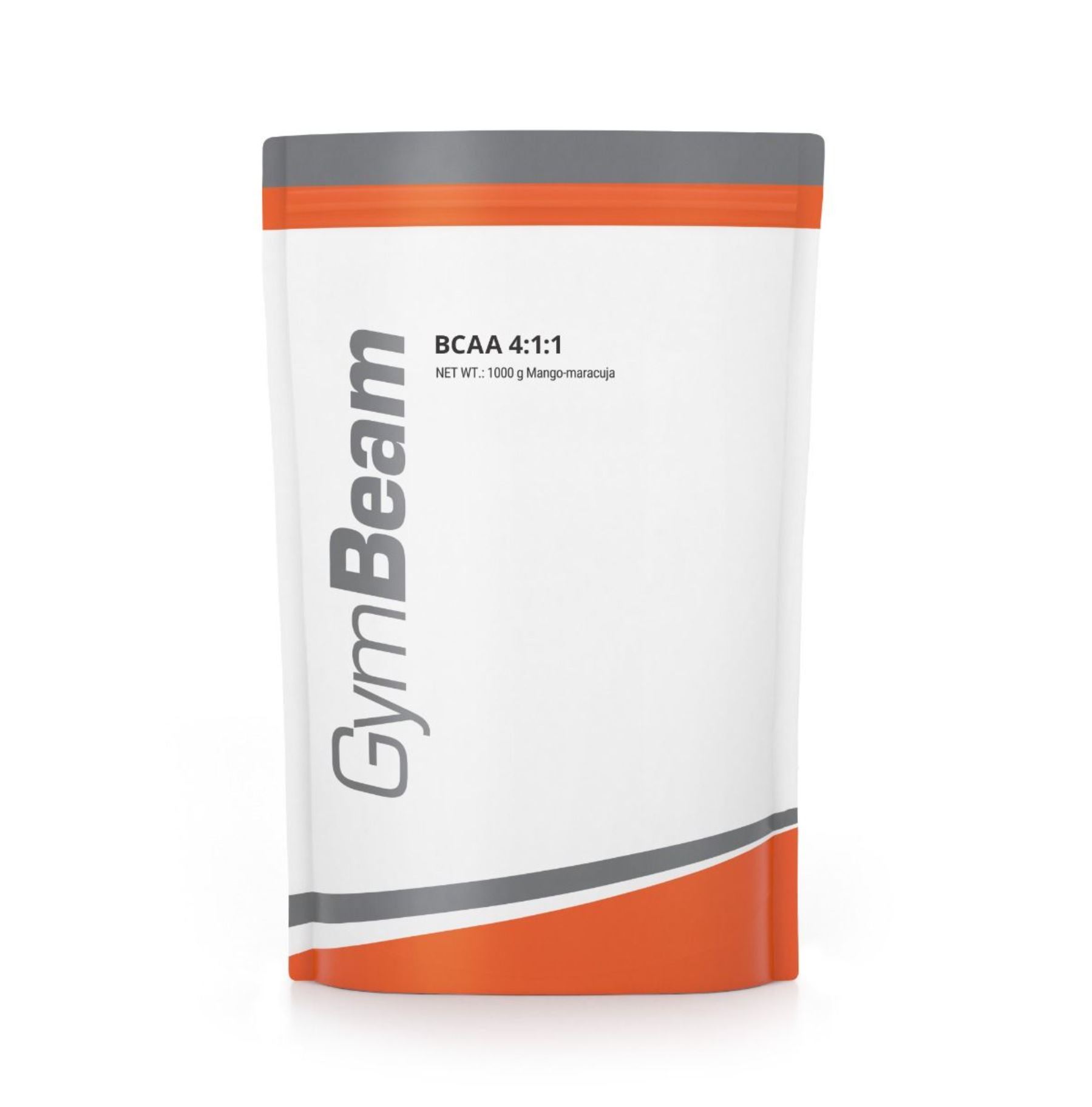 GymBeam BCAA 4:1:1 Instant laborgetestet rein pflanzlich in Pulverform Mango-Maracuja 1000 g