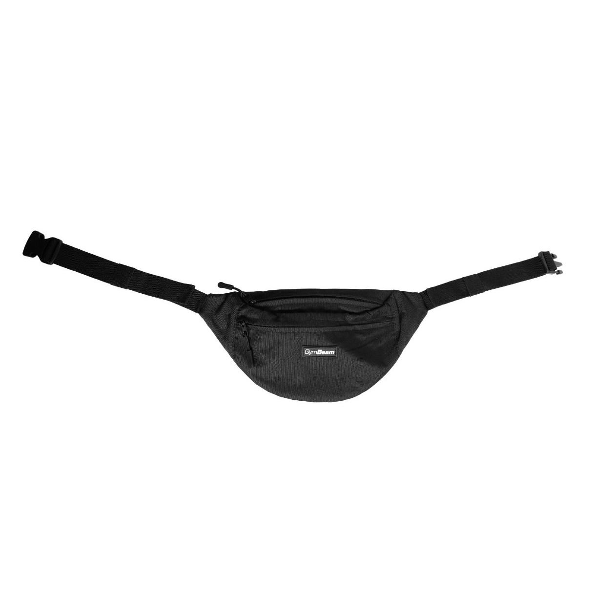 GymBeam Bauchtasche Fanny Pack Urban Gürteltasche mit Reißverschluss schwarz