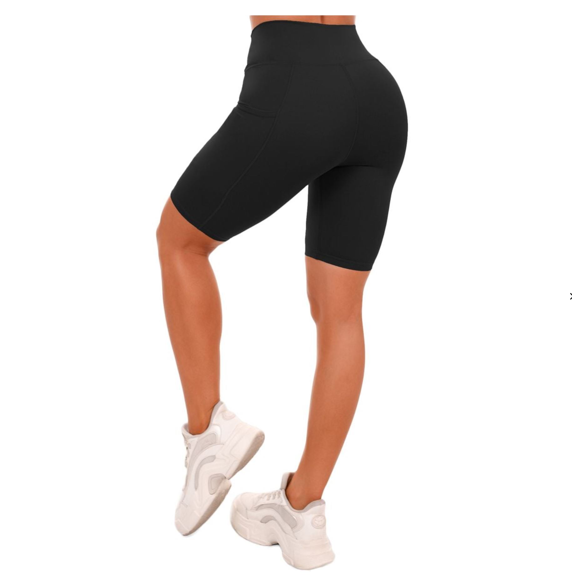GymBeam Biker-Shorts mit Tasche Radlerhose für Frauen & Schweißabsorptionseigenschaften