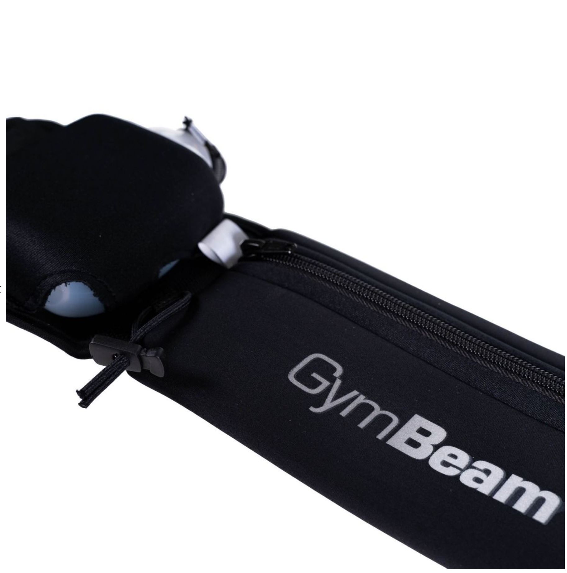 GymBeam Hydro-Laufgürtel reflektierend mit Reißverschluss & Grip im Set