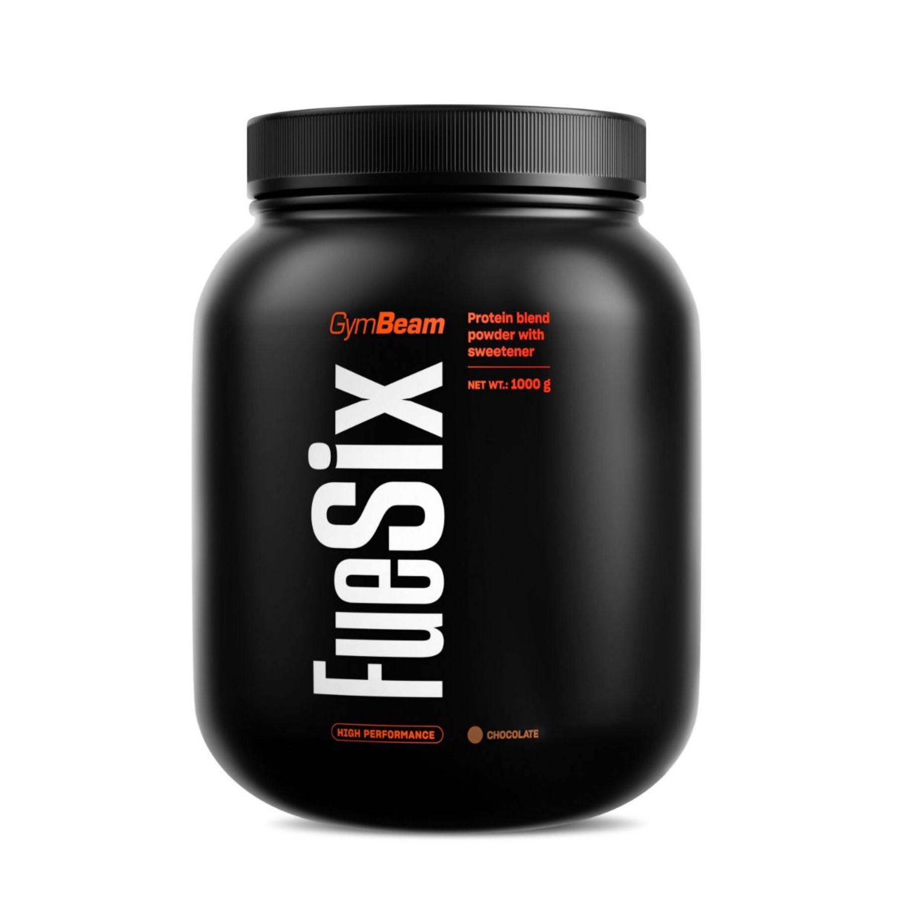 GymBeam FueSix 6 Proteinquellen in einem Premium-Multiproteinpulver Schokolade 1000 g