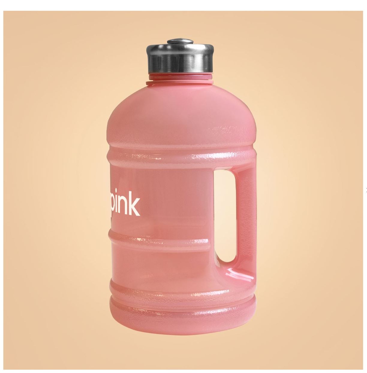 BeastPink Hydrator Trinkflasche Pink 1,89 Liter mit Griff Auslaufsicher von GymBeam