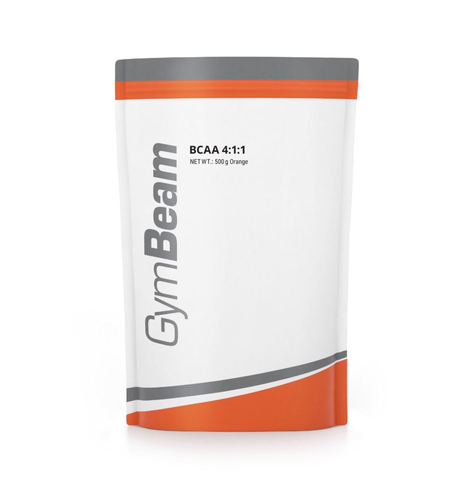 GymBeam BCAA 4:1:1 Instant laborgetestet rein pflanzlich in Pulverform Orange 500 g