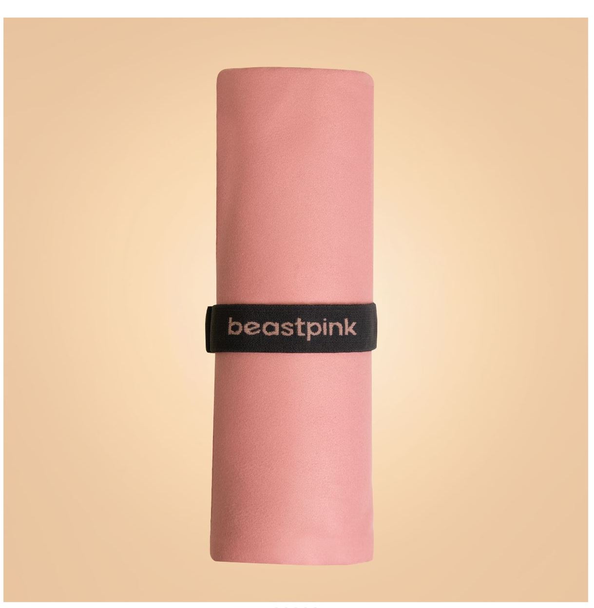 BeastPink MAXI Sporthandtuch schnelltrocknend Trainingshandtuch in Pink 80 x 130 cm