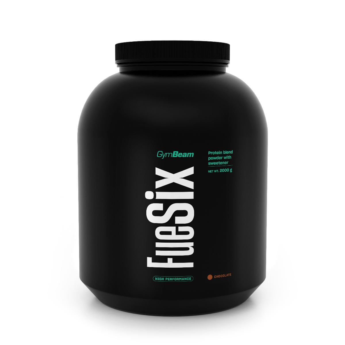 GymBeam FueSix 6 Proteinquellen in einem Premium-Multiproteinpulver Vanille 2000 g