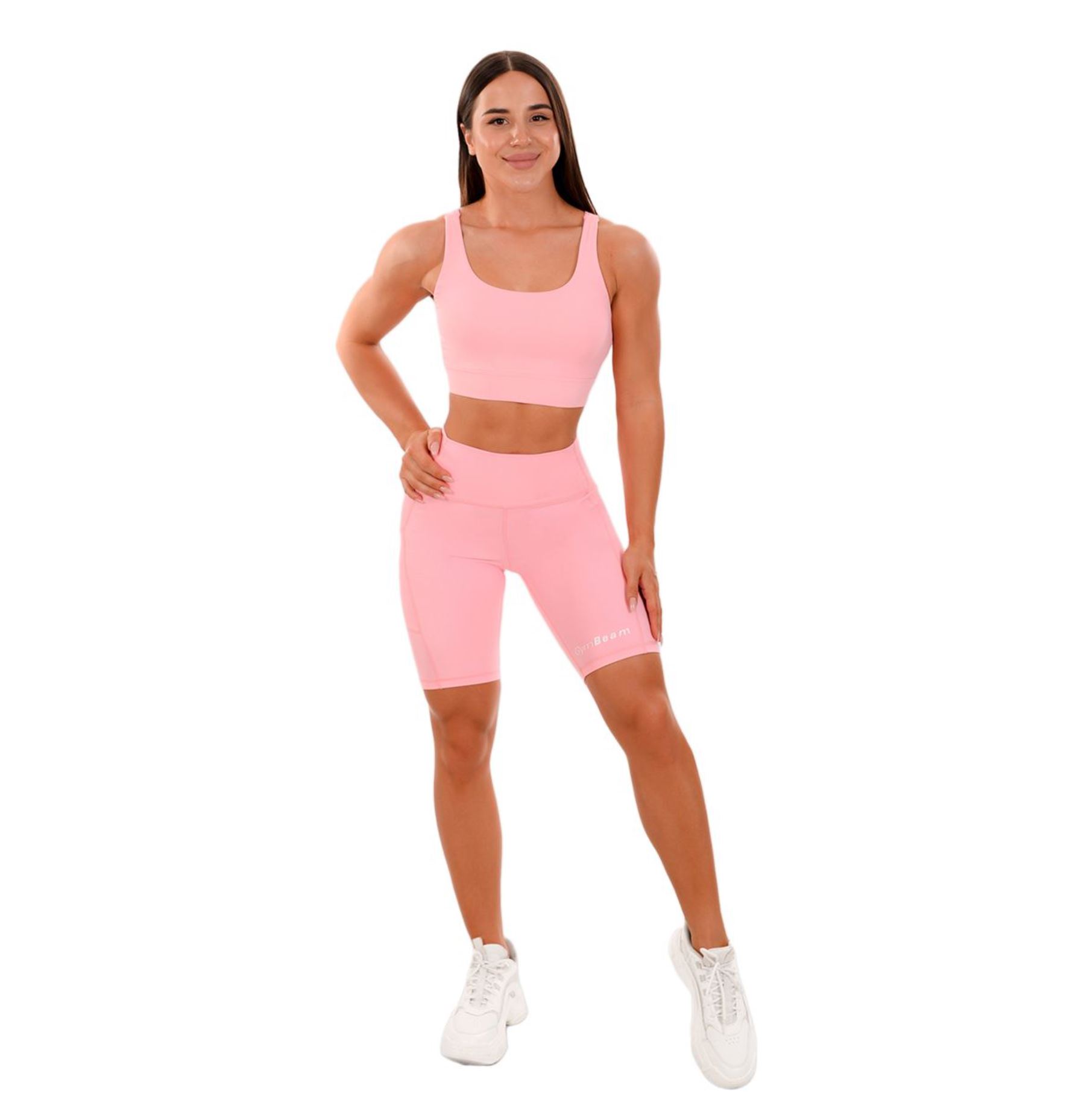 GymBeam Biker-Shorts mit Tasche Radlerhose für Frauen & Schweißabsorptionseigenschaften