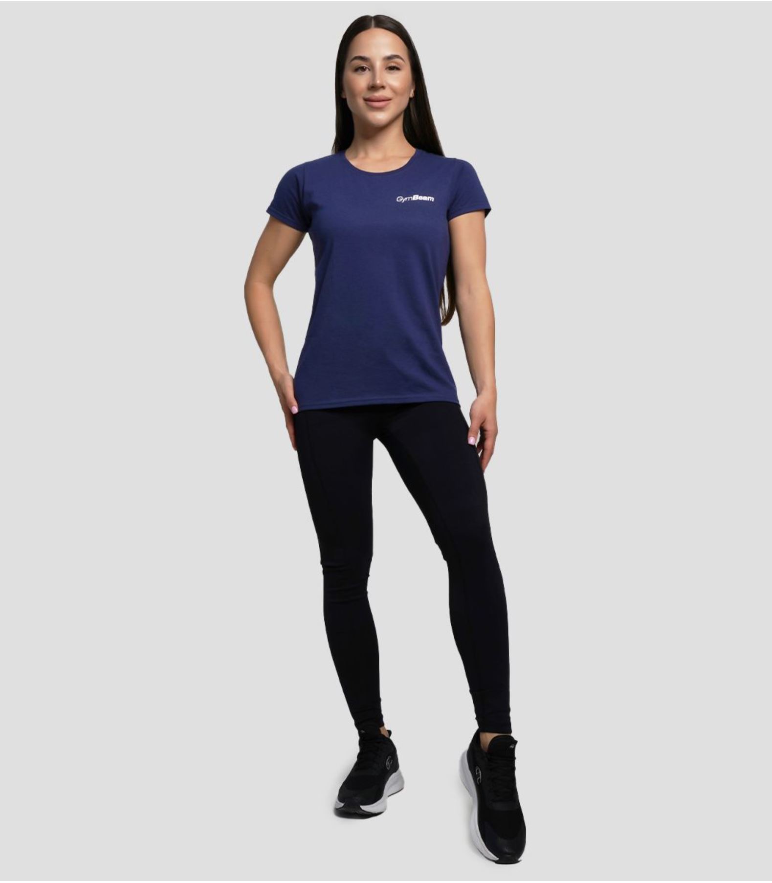 GymBeam Basic T-Shirt atmungsaktiv für Frauen aus 100% Baumwolle