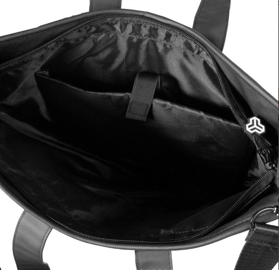 STRIX Sporthandtasche schwarz Essential Daily Bag mit Sportmatten-Befestigungssystem Sporttasche 22 Liter