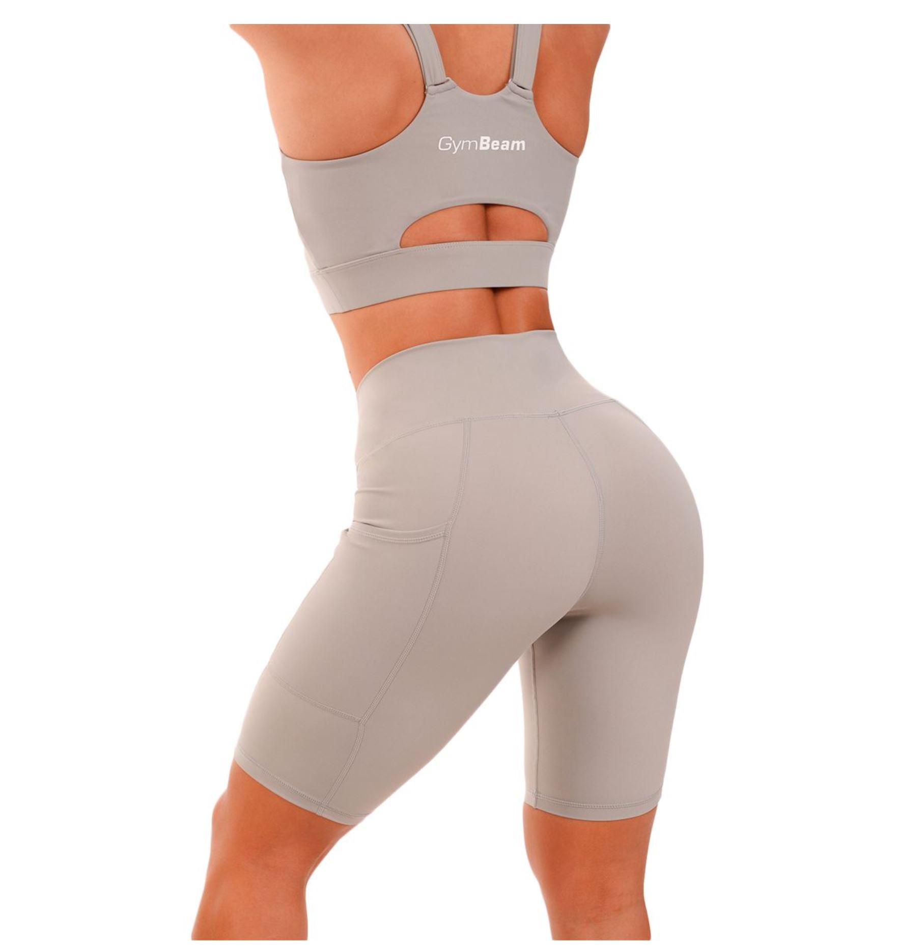GymBeam Biker-Shorts mit Tasche Radlerhose für Frauen & Schweißabsorptionseigenschaften