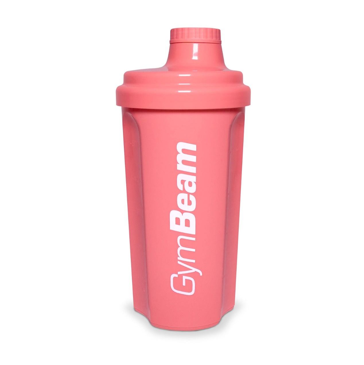 GymBeam Protein-Shaker 500 ml Coral Getränkeshaker Auslaufsicher mit Skala