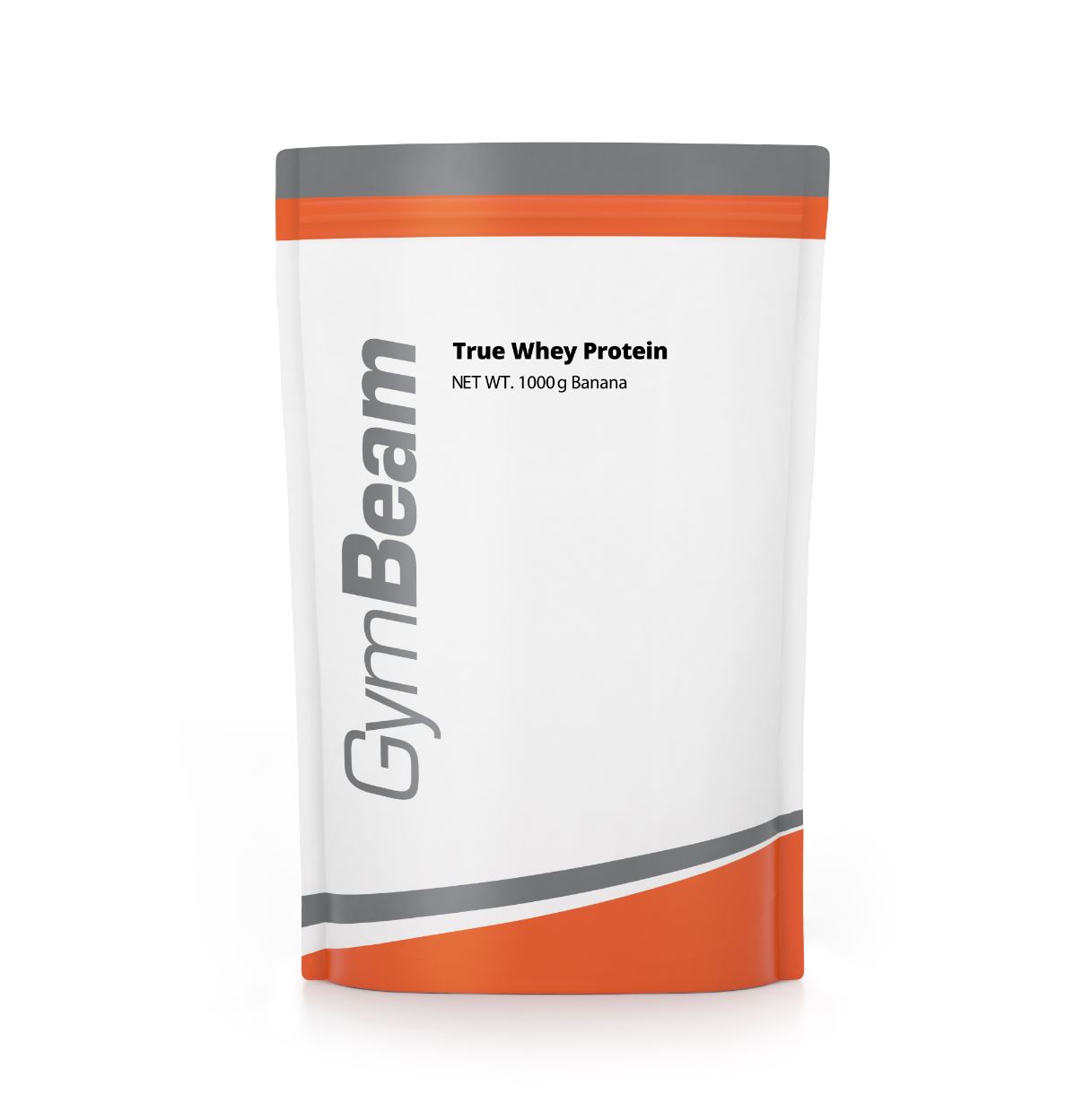 GymBeam Whey Proteine Banane True Whey Eiweiß-Proteine in Pulverform 1000 g