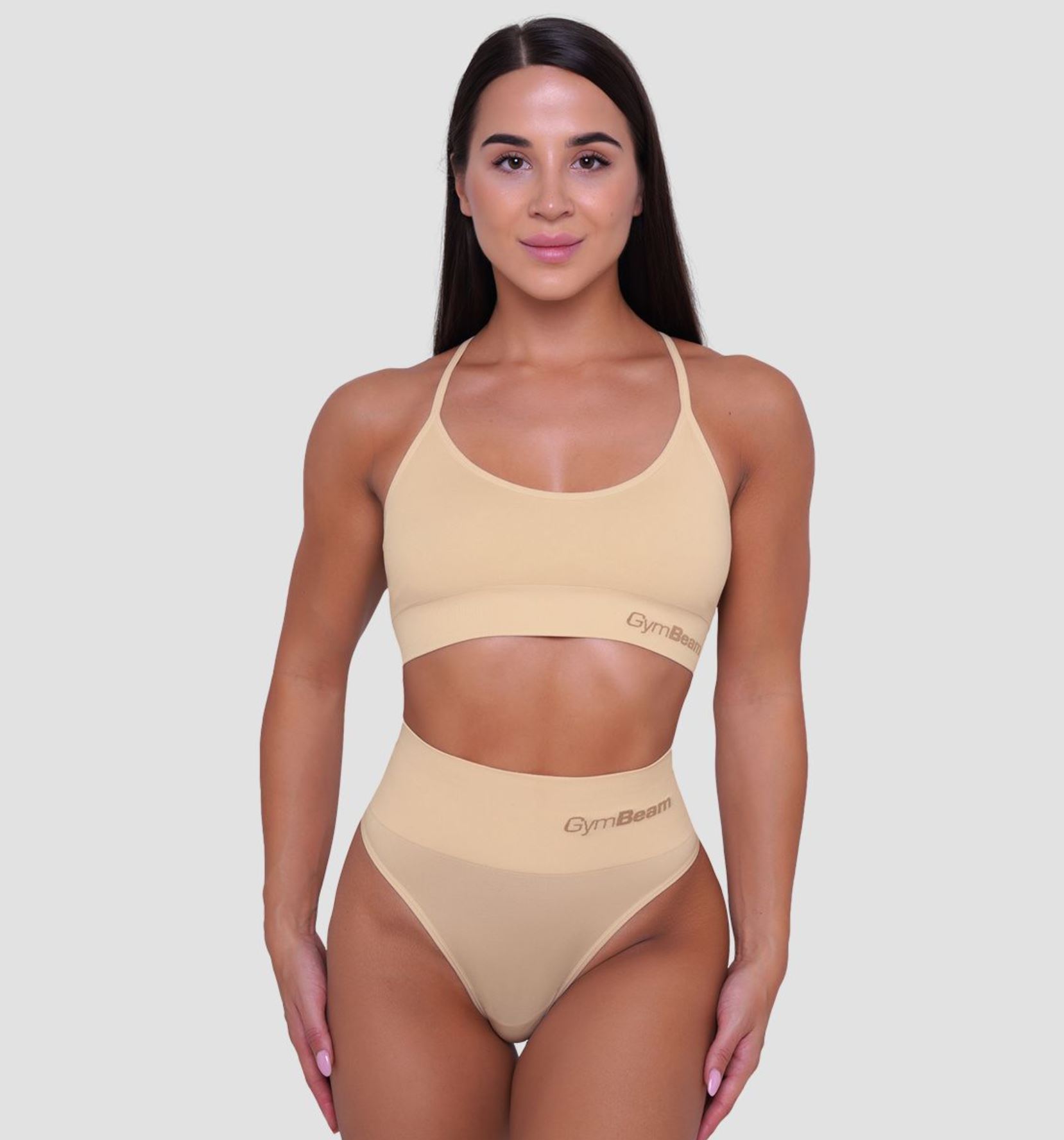 GymBeam Brazilian Slips Sportslip als Unterhose Trainings-Tangaslip im 2er-Pack