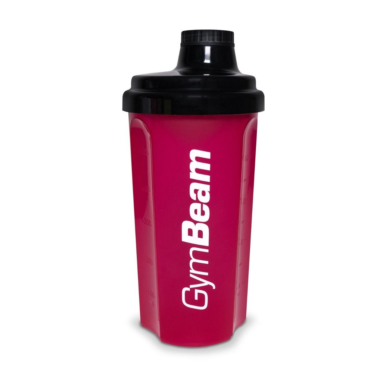 GymBeam Protein-Shaker 500 ml rot Getränkeshaker Auslaufsicher mit Skala