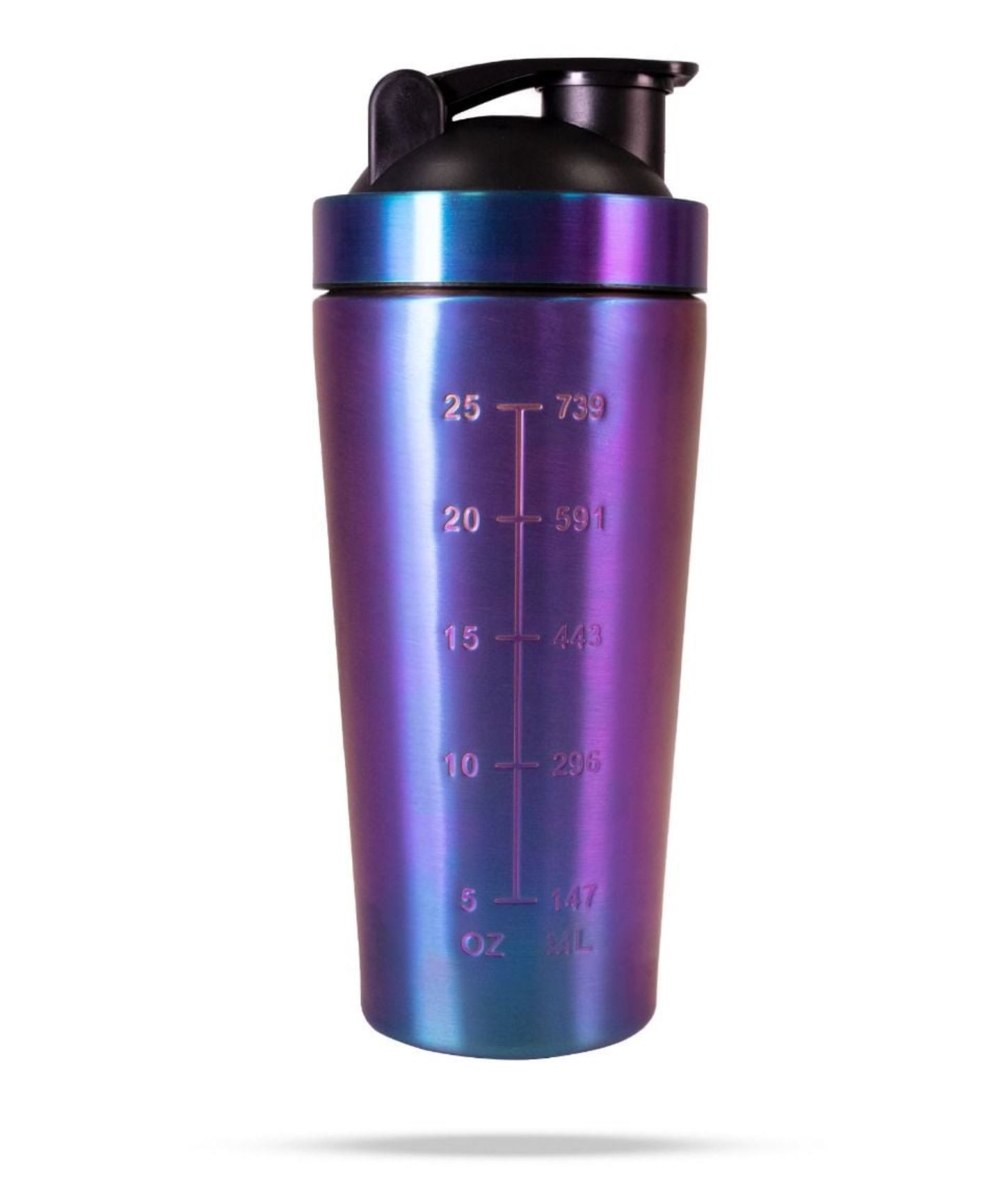XBEAM HoloShake Stahlshaker im Cyberpunk-Design 739 ml