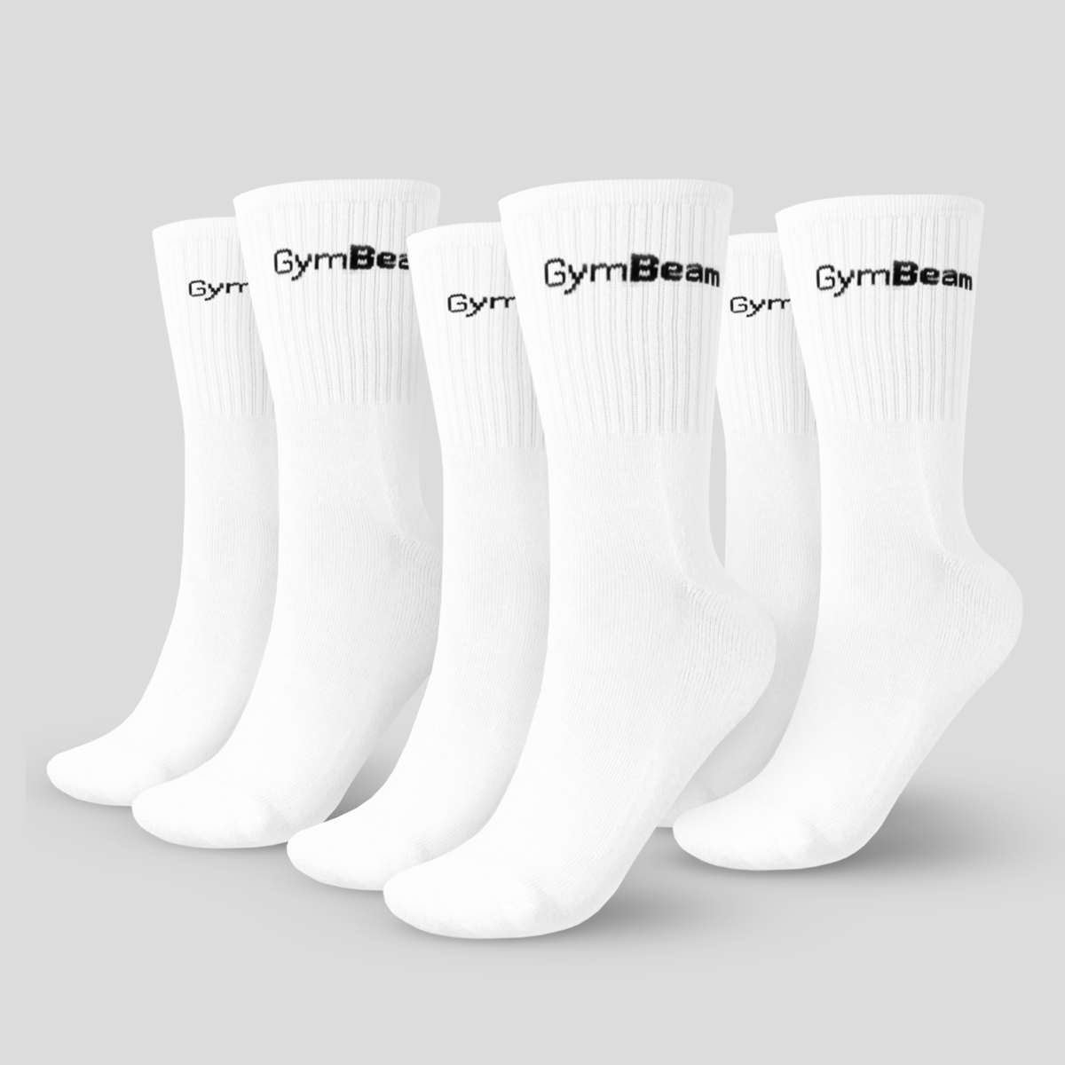 GymBeam 3/4 Socken Sportsocken in hoher Qualität Trainingssocken 3er-Pack