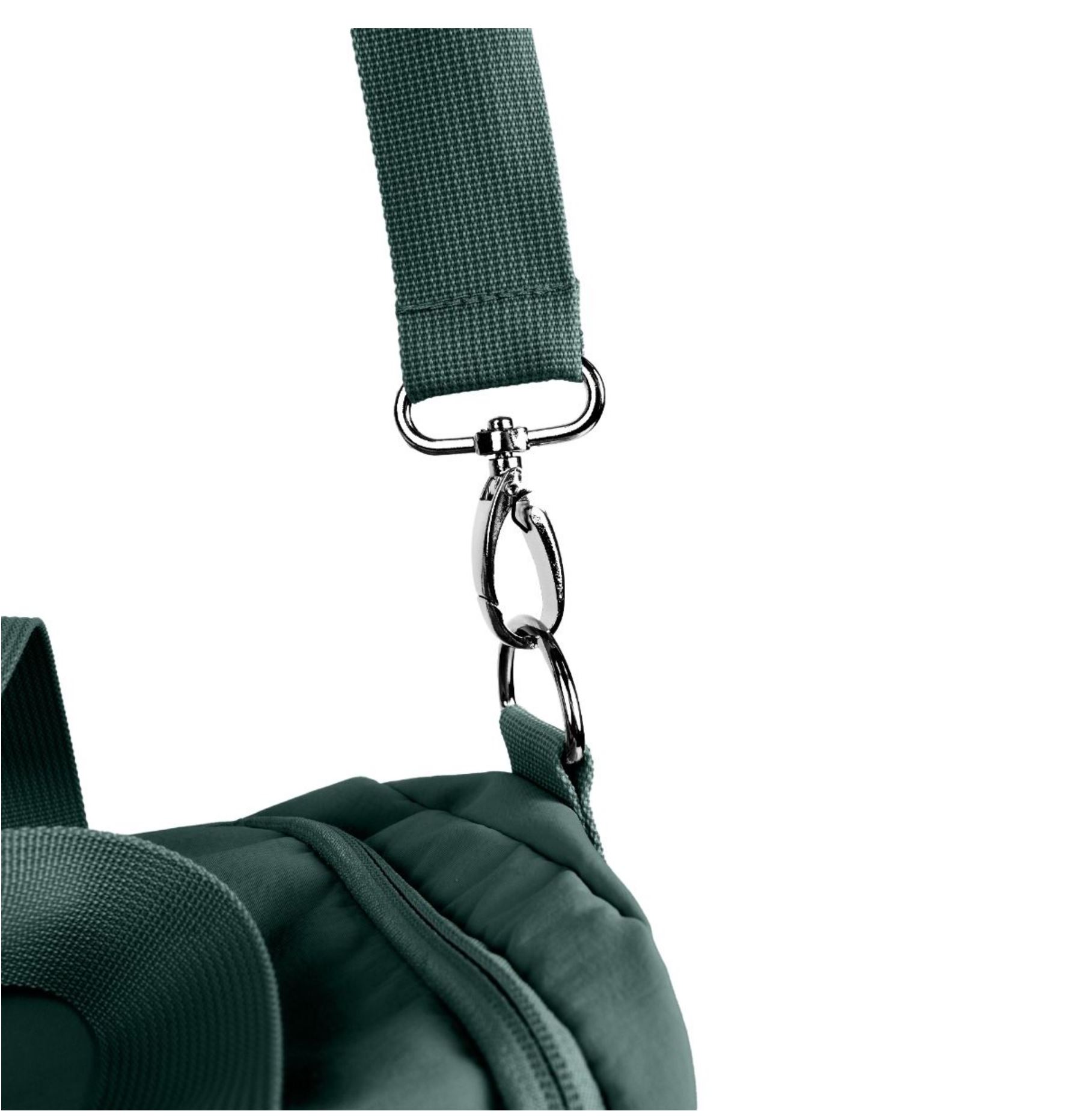 GymBeam AURA Duffle Sporttasche Farbe Forest für das Fitnessstudio 41,25 Liter