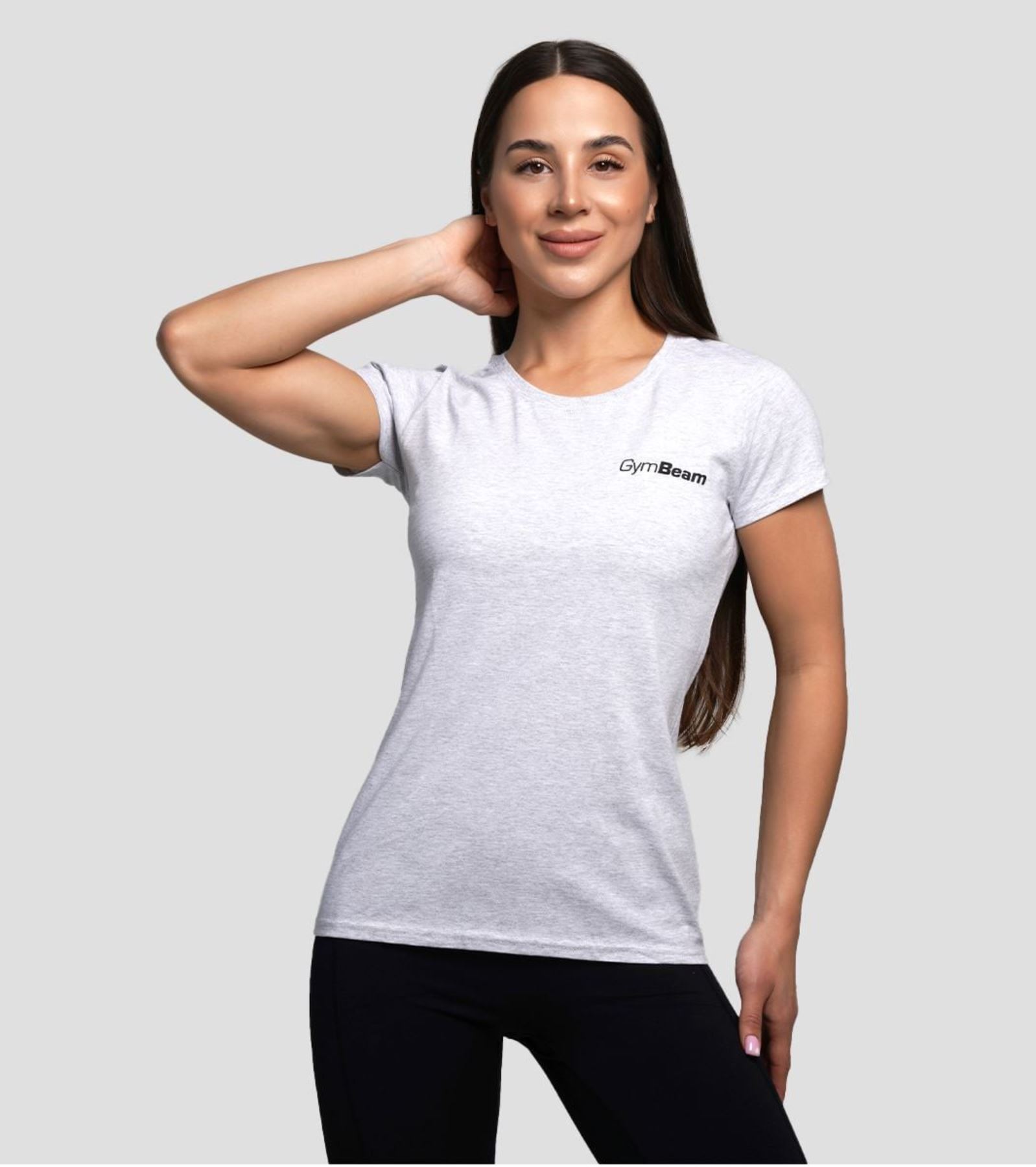 GymBeam Basic T-Shirt atmungsaktiv für Frauen aus 100% Baumwolle