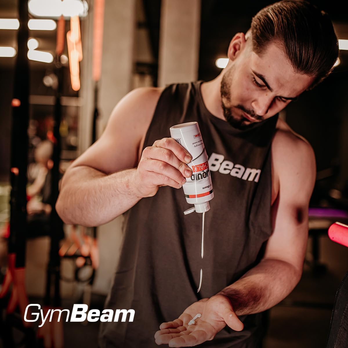 GymBeam Flüssig-Magnesium Liquid Chalk in der Flasche Flüssigkreide zum Training 250 ml