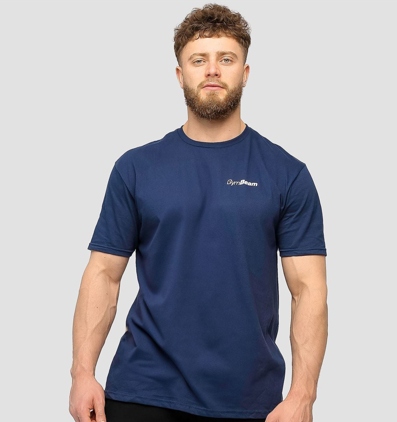 GymBeam Basic T-Shirt atmungsaktiv für Männer aus 100% Baumwolle