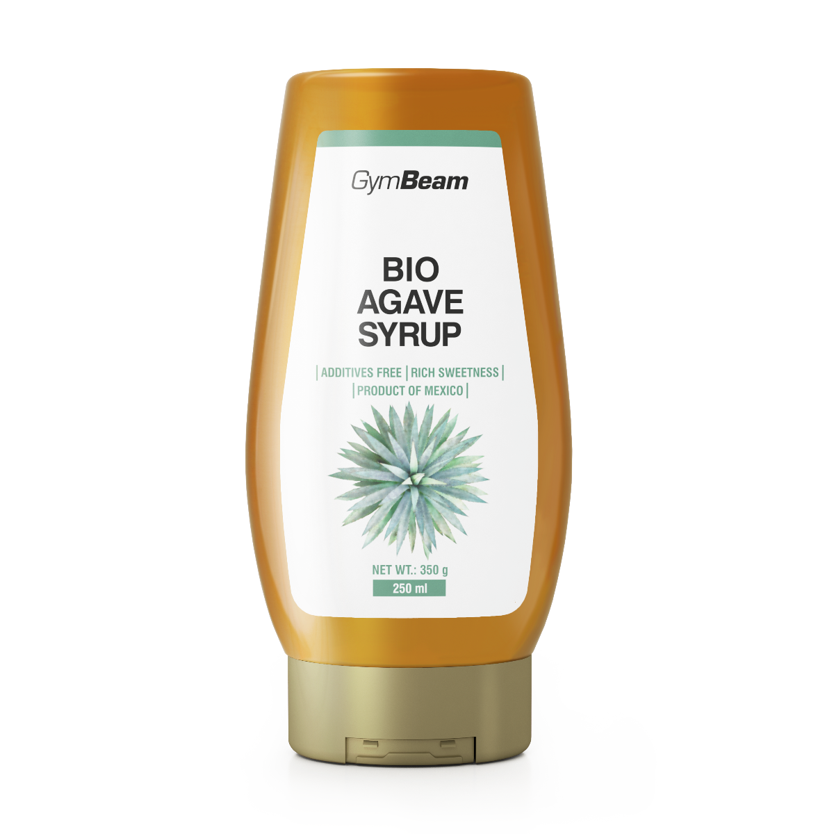 GymBeam BIO Agavensirup als Agavendicksaft Süßungsmittel 250 ml