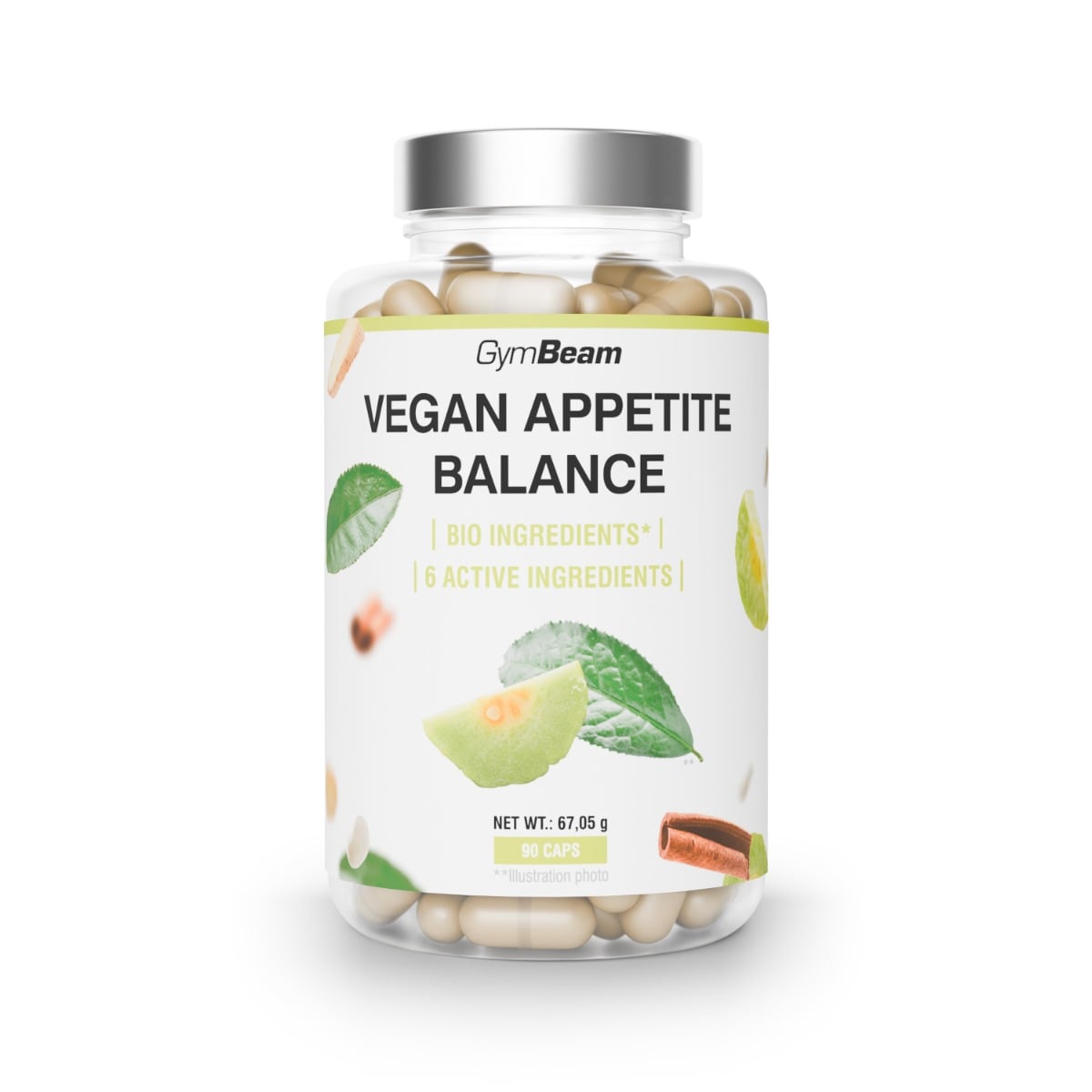 GymBeam Vegan Appetite Balance BIO-Pulver Hungergefühl-Management