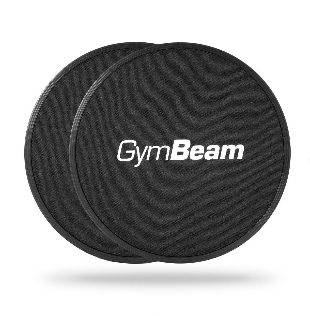 GymBeam Core Sliders schwarz Ganzkörpertraining Gleitscheiben als Traningspads 18 cm