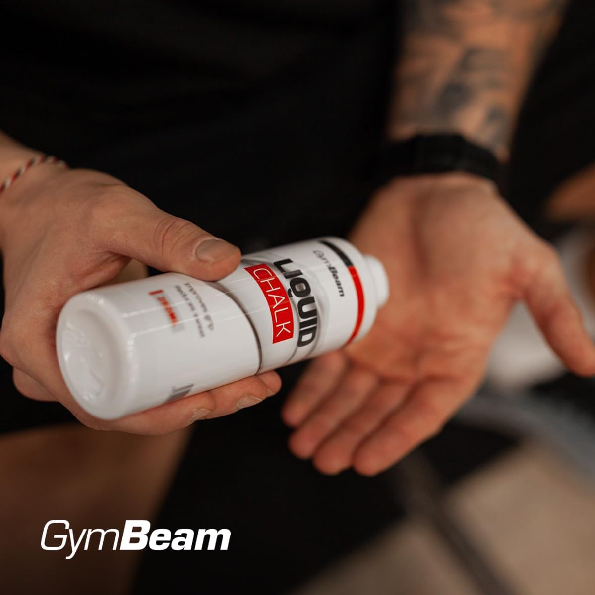 GymBeam Flüssig-Magnesium Liquid Chalk in der Flasche Flüssigkreide zum Training 250 ml